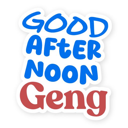 Sticker Geng The Geng Sticker Pack - The Geng